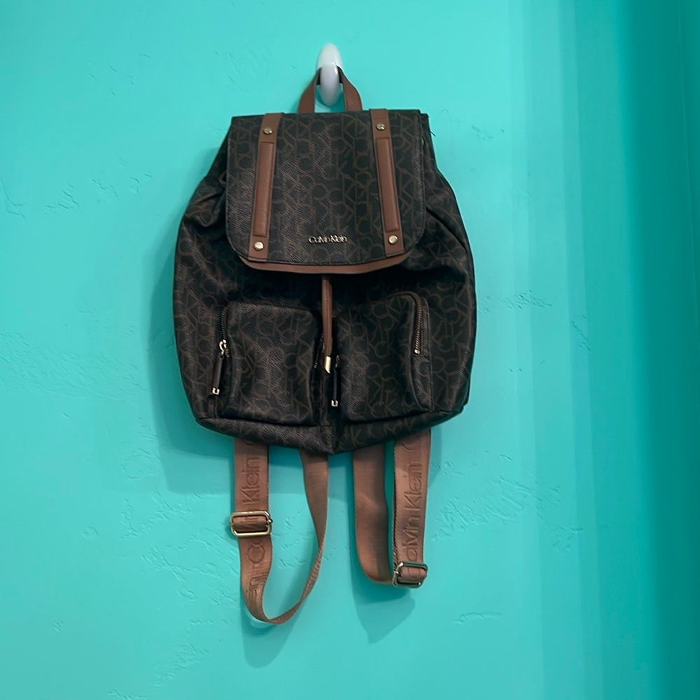 Calvin Klein Brown Backpack